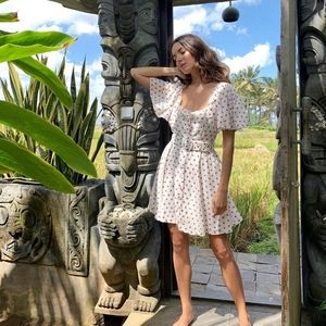 Steele Polka Dot Mini Dress